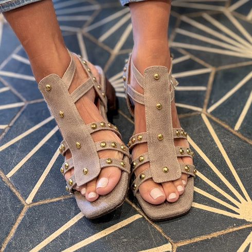 Sandalias Kate Taupe