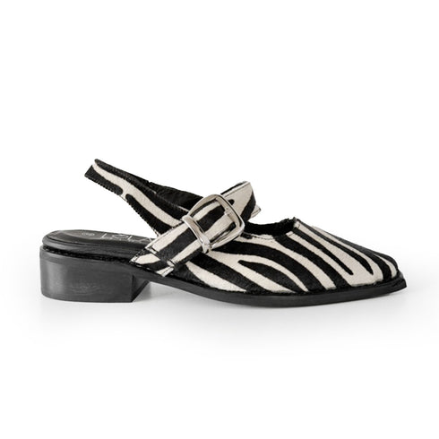 Mules Zafari Zebra