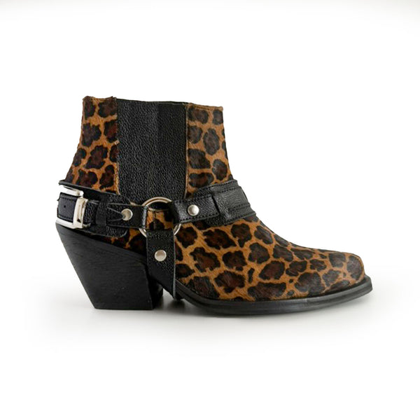 Botas EVA Leopard edición western chic