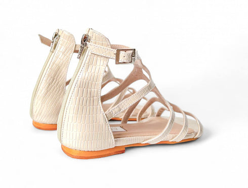 Sandalias Dafne Ivory